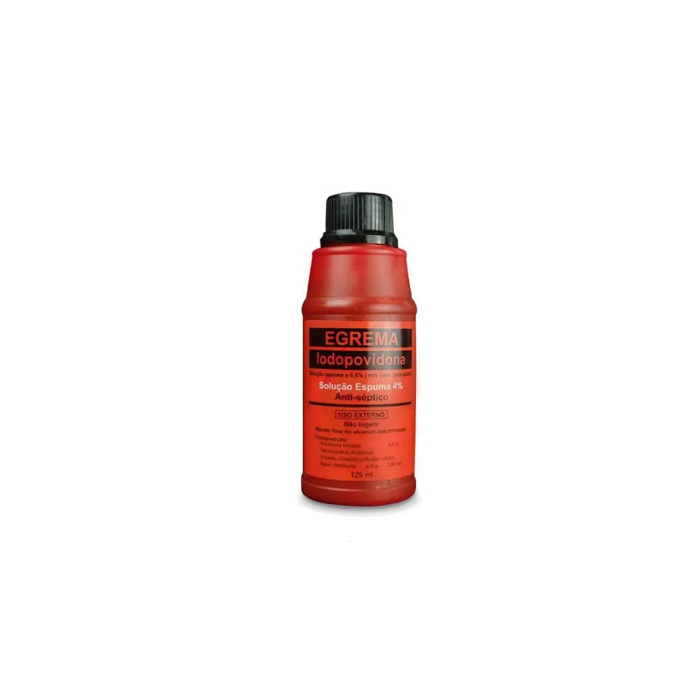 1022061 Iodopovidona Solução Espuma 125ml Iodopovidona Solução Espuma 125ml