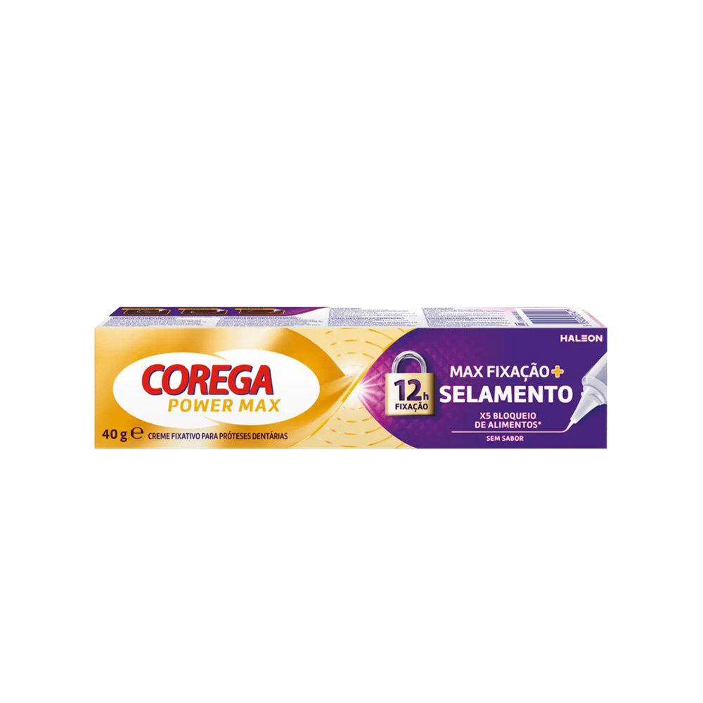 6005868 Corega Máximo Selamento Creme Fixativo Prótese 40g