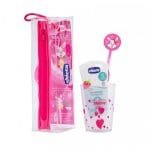 Chicco Conjunto de Higiene Oral Menina 3-6A