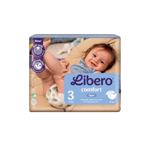 Libero Comfort T3 5-9kg 30un