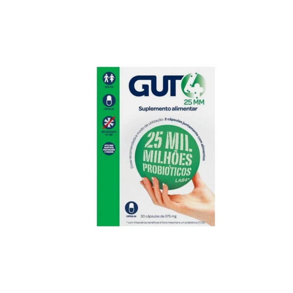 7481499 GUT4 25MM – 30 Cápsulas GUT4 25MM - 30 Cápsulas - Image 1