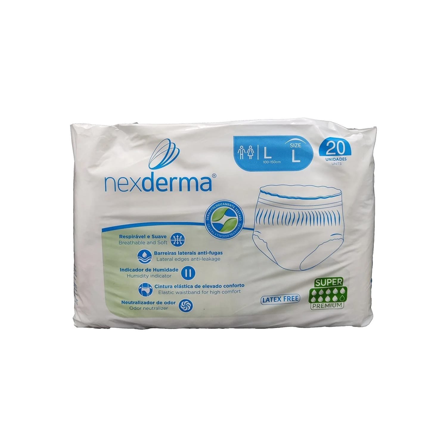 6048801-Nexderma-Fralda-Cueca-de-Adulto-Super-Premium-L Nexderma-Fralda-Cueca-de-Adulto-Super-Premium-L