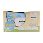 Klorane Bebé Toalhetes de Limpeza Suaves 3un