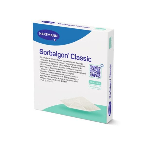 Sorbalgon Classic Alginato de Cálcio 10x10cm 10un