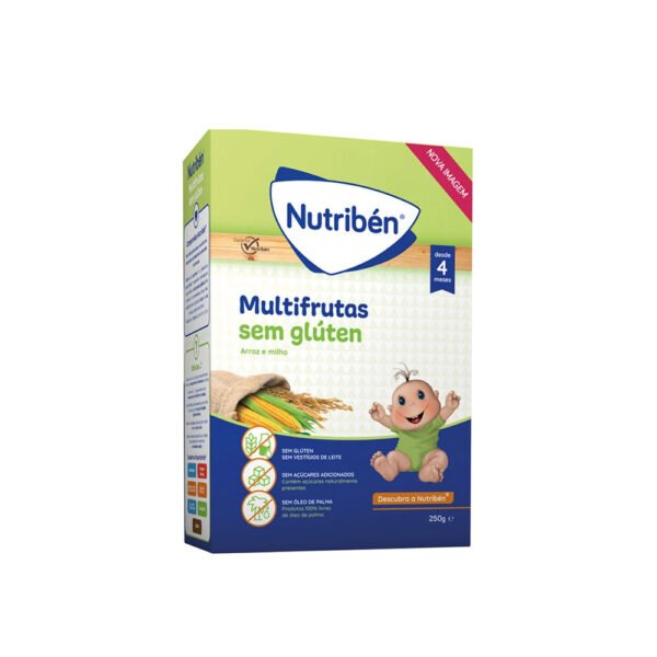 Nutribén Farinhas Multifrutas S/Glúten 250g