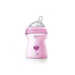 Chicco NaturalFeeling Biberão Silicone Rosa 2M+