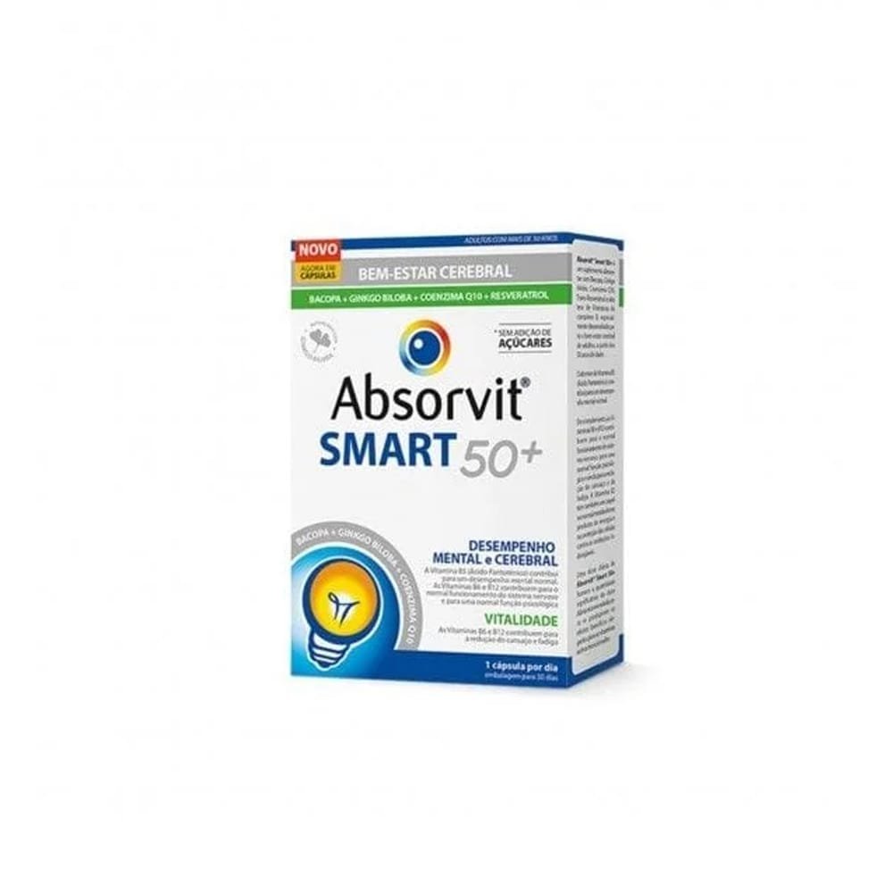 6630889 Absorvit Smart 50+ 30 Cápsulas Absorvit Smart 50+ 30 Cápsulas - Image 1