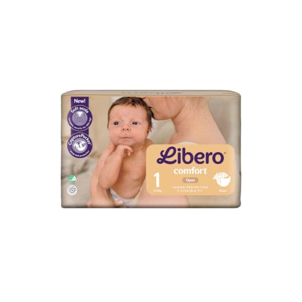 Libero Comfort T1 2-5kg 24un