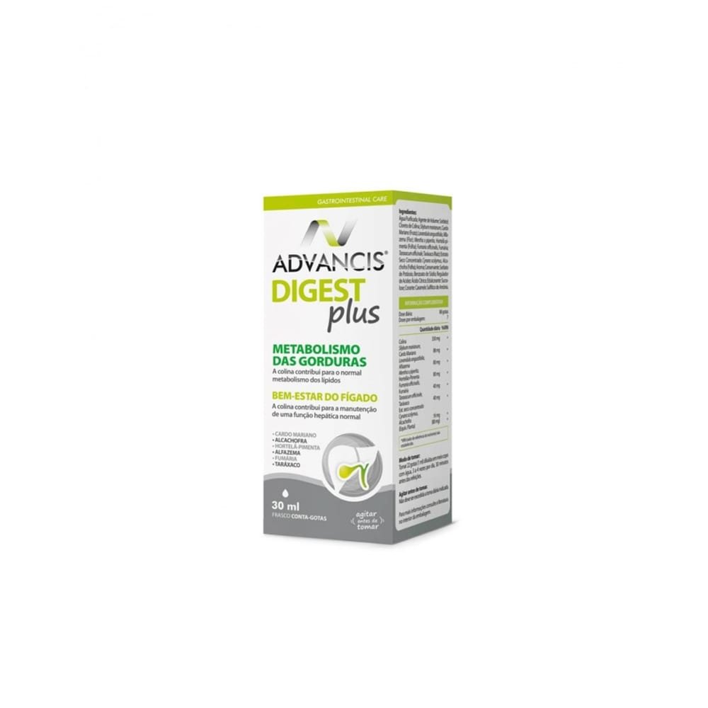 6046532 Advancis Digest Plus Conta Gotas 30ml Advancis Digest Plus Conta Gotas 30ml - Image 1