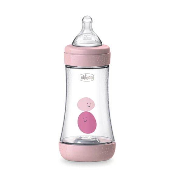 Chicco Biberão Perfect5 240 mL Rosa