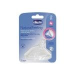 Chicco Tetina Silicone Natural Feeling Fluxo Médio 2m+