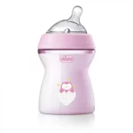Chicco Biberão Natural Feeling Rosa 2m+ 250mL