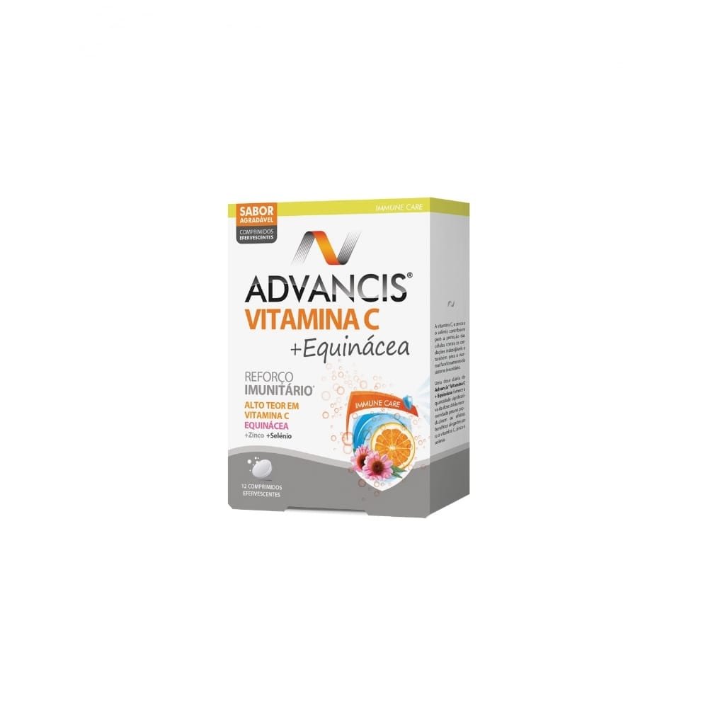 7369504 Advancis Vit C e Equinácea Cp Efervescentes 12unid Advancis Vit C e Equinácea Cp Efervescentes 12unid. - Image 1