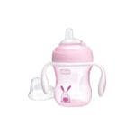 Chicco Copo Transição +4 meses Rosa