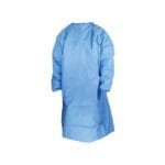 Bata de Proteção Impermeável Azul 31gr 10un