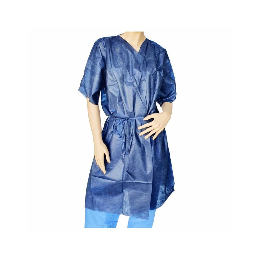 1023085 Bata de Circulação SMS Azul Meia-Manga 10un Bata de Circulação SMS Azul Meia-Manga 10un