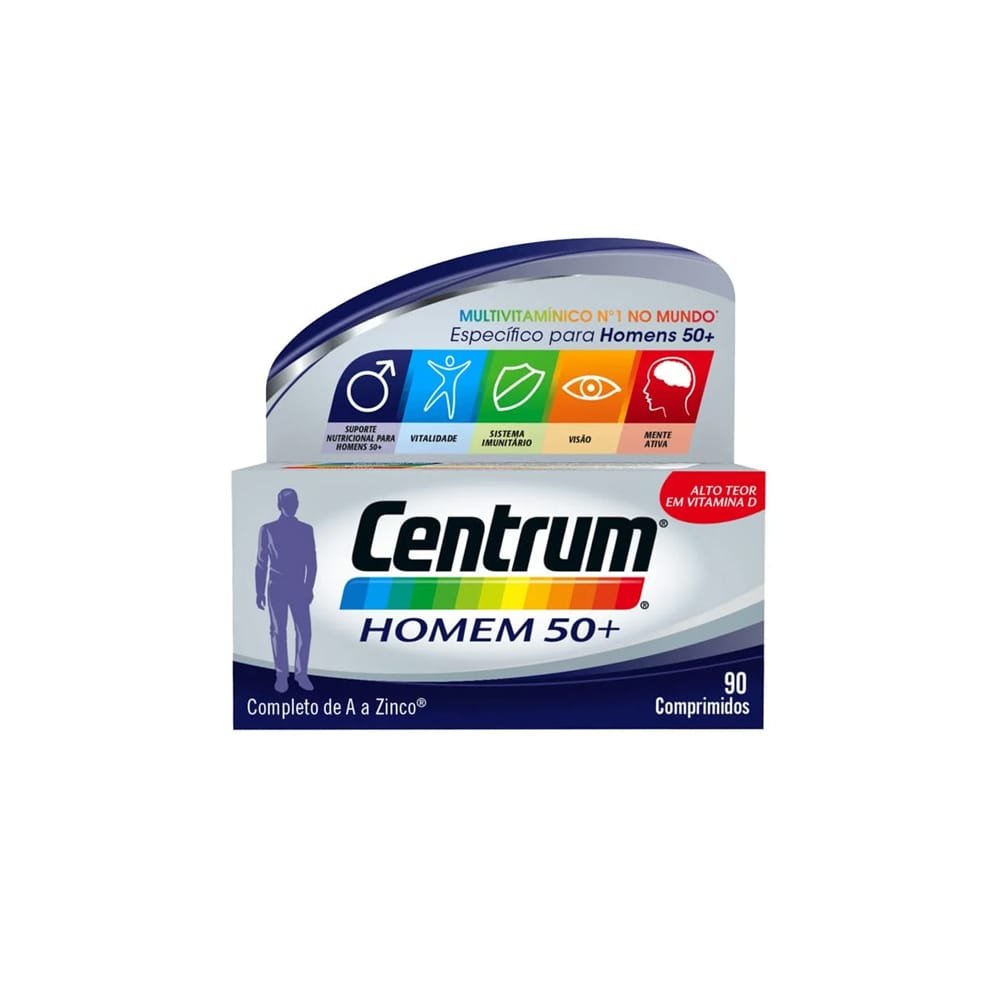 6359885-Centrum-Homem-50+Comp-X90 Centrum Homem 50+ Comp X90 - Image 1