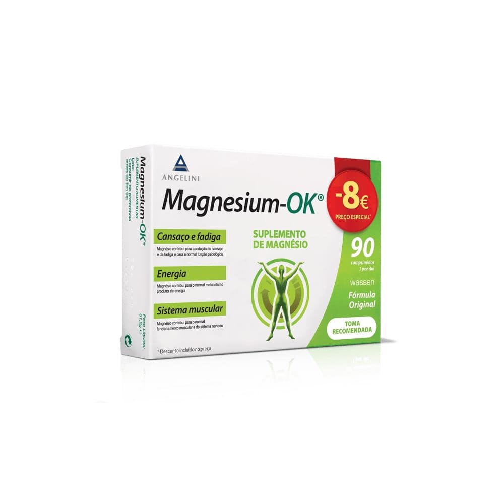 7393561 Magnesium Ok 90 Comprimidos Magnesium Ok 90 Comprimidos