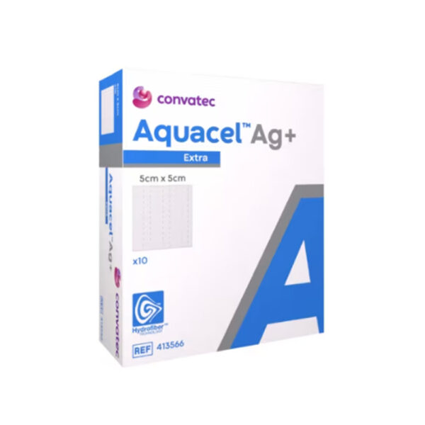 Aquacel Ag+ Extra Penso Estéril 5x5cm 10un