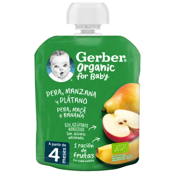 Fruta para Bebé GERBER Organic