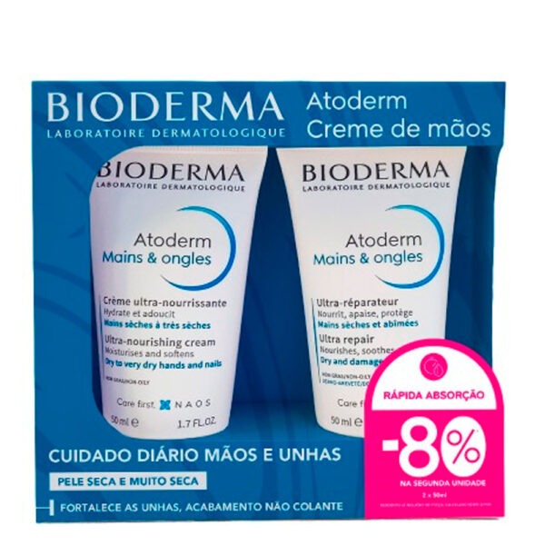 Bioderma Atoderm Creme Mãos Duo Cremee