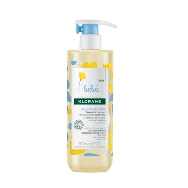 Klorane Bebe Gel Suave Corp/Cab 500ml