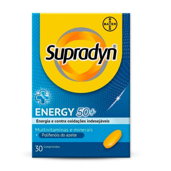 Supradyn Energy 50+ 30 Comprimidos