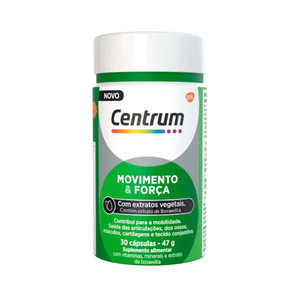 Centrum Movimento e Força 30 Cápsulas