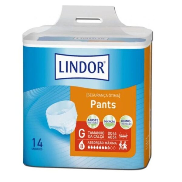 Lindor Pants Maxi Grande 14 Cuecas