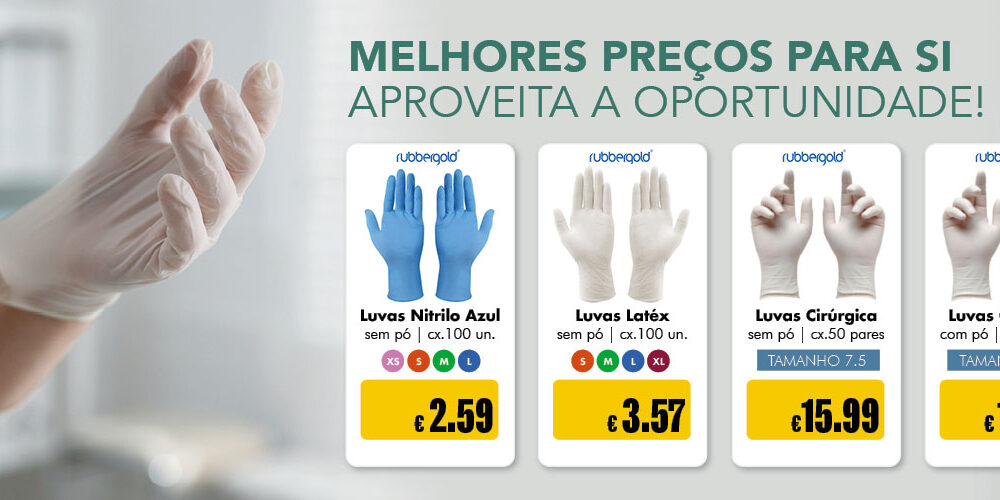 luvas descartaveis