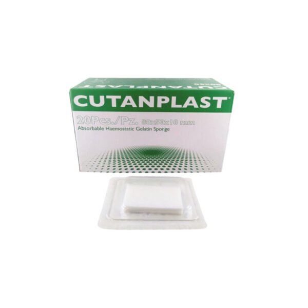 Esponja Hemostática 80x50x10mm (Cutanplast) 20un