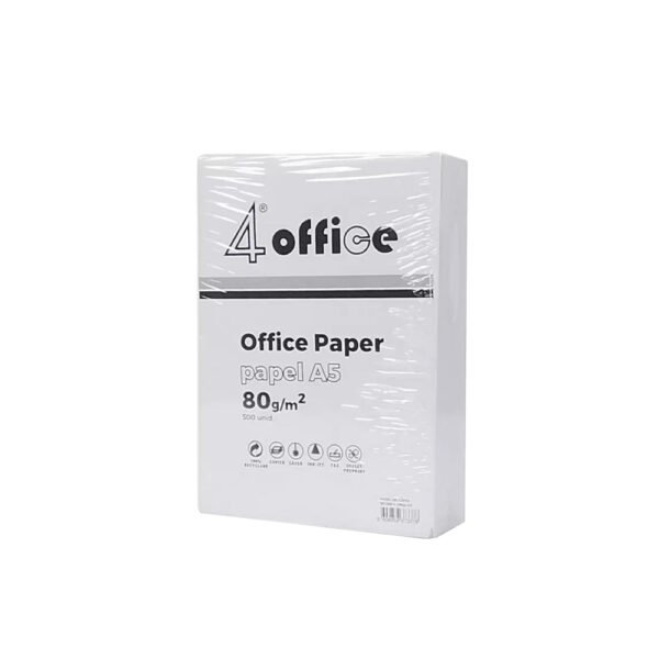 Papel A5 4Office 80gr 500un