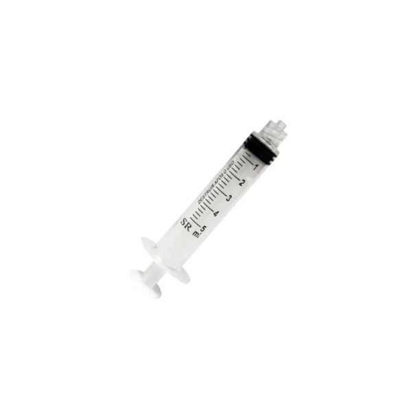 Seringa 3 Corpos s/ Agulha Luer Lock 5ml 1un