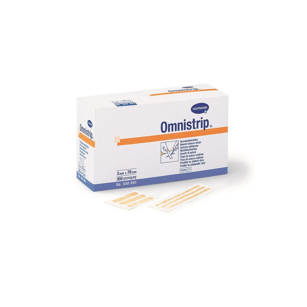 6166926 Oministrip fitas adesivas para sutura 76 x 6 mm 150un