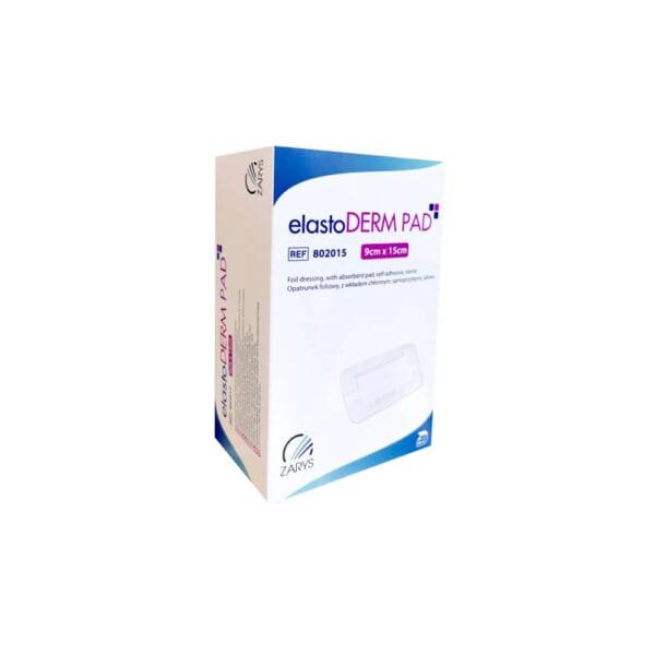ElastoDerm PAD C/Compressa 9x15cm 50un