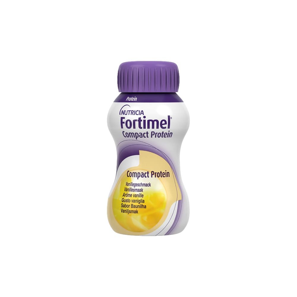 7386110 Fortimel Compact Protein Baunilha 4x125ml Fortimel Compact Protein Baunilha 4x125ml