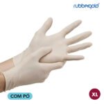 Rubbergold Luva Látex com Pó XL 01