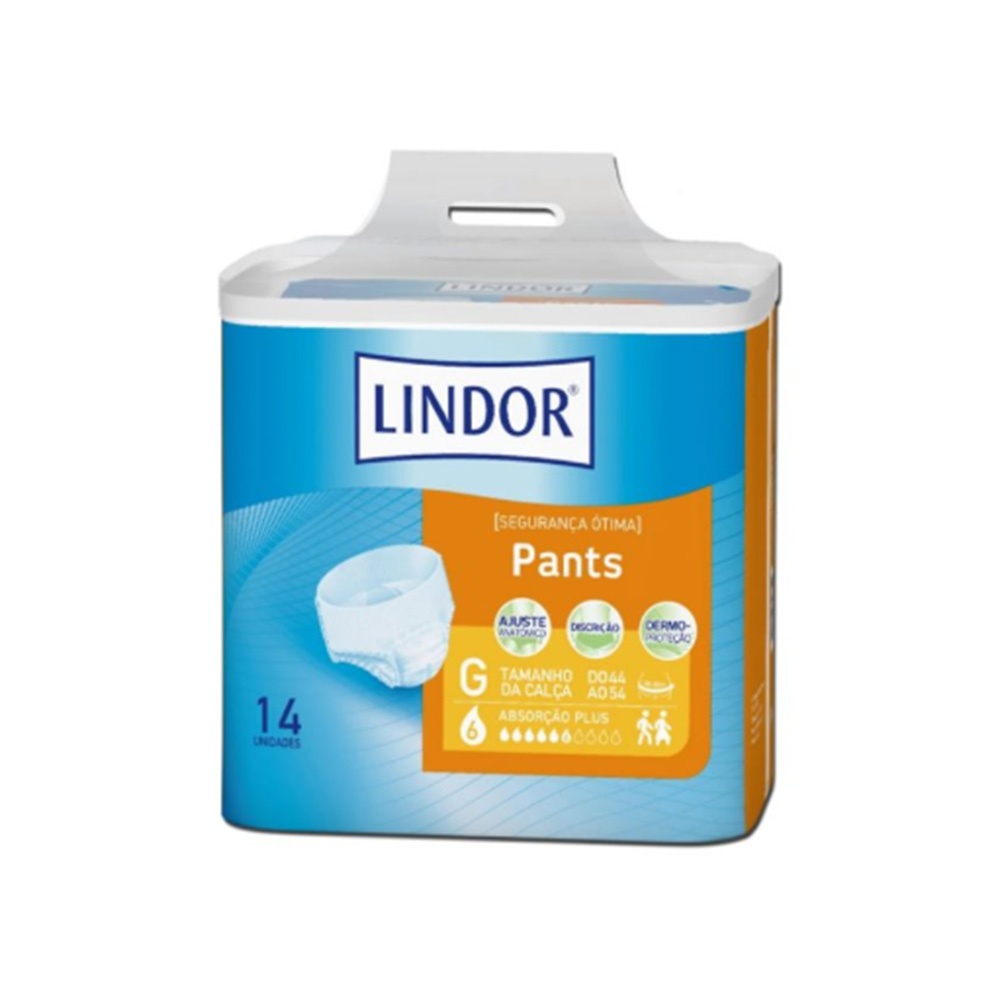 6322016 LINDOR Pants Plus Tam. L 14un LINDOR Pants Plus Tam. L 14un