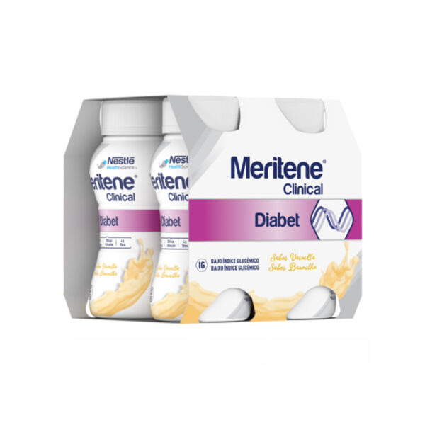 Meritene Clinical Diabet Baunilha 4x200ml