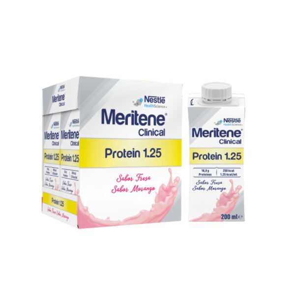 Meritene Clinical Protein 1.25 Morango 4x200ml